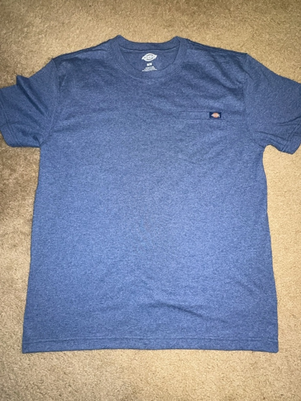 Dickies Heavyweight Pocket T Shirt, Size Medium